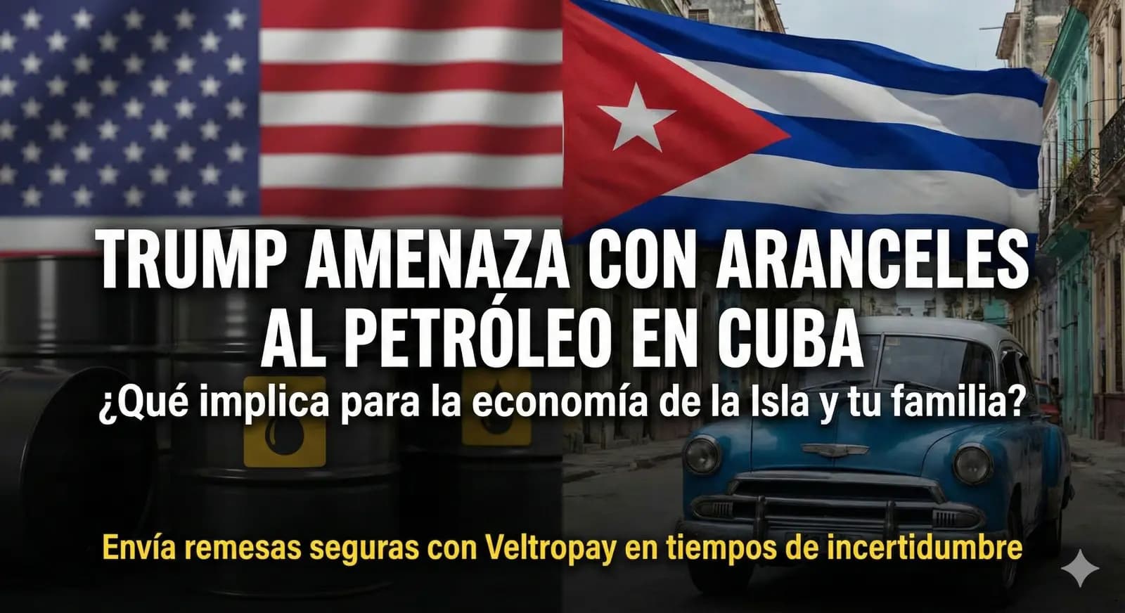 Trump Amenaza con Aranceles a Quienes Vendan Petróleo a Cuba: ¿Qué Implica para la Isla?
